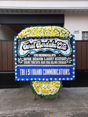 Papan Bunga Duka di Aur Mulio